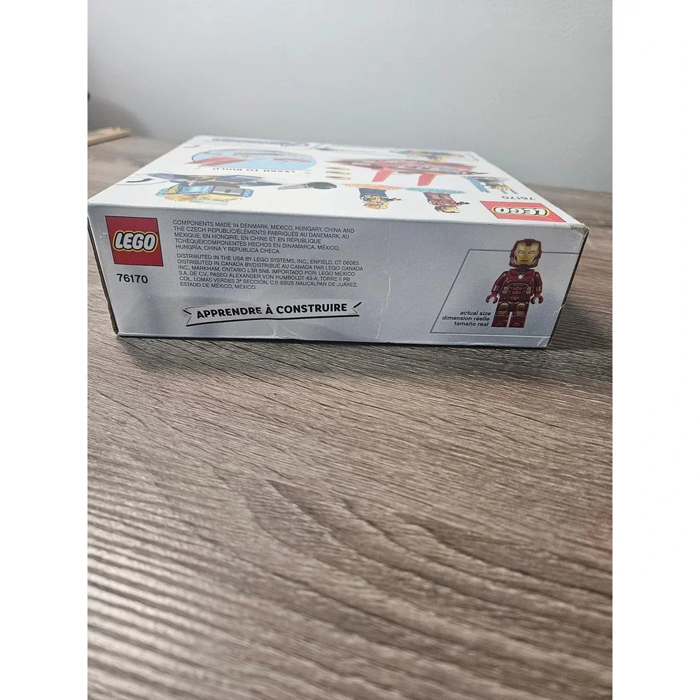 LEGO Marvel Avengers Iron Man vs Thanos 76170 Building Set 103 Pcs New Sealed